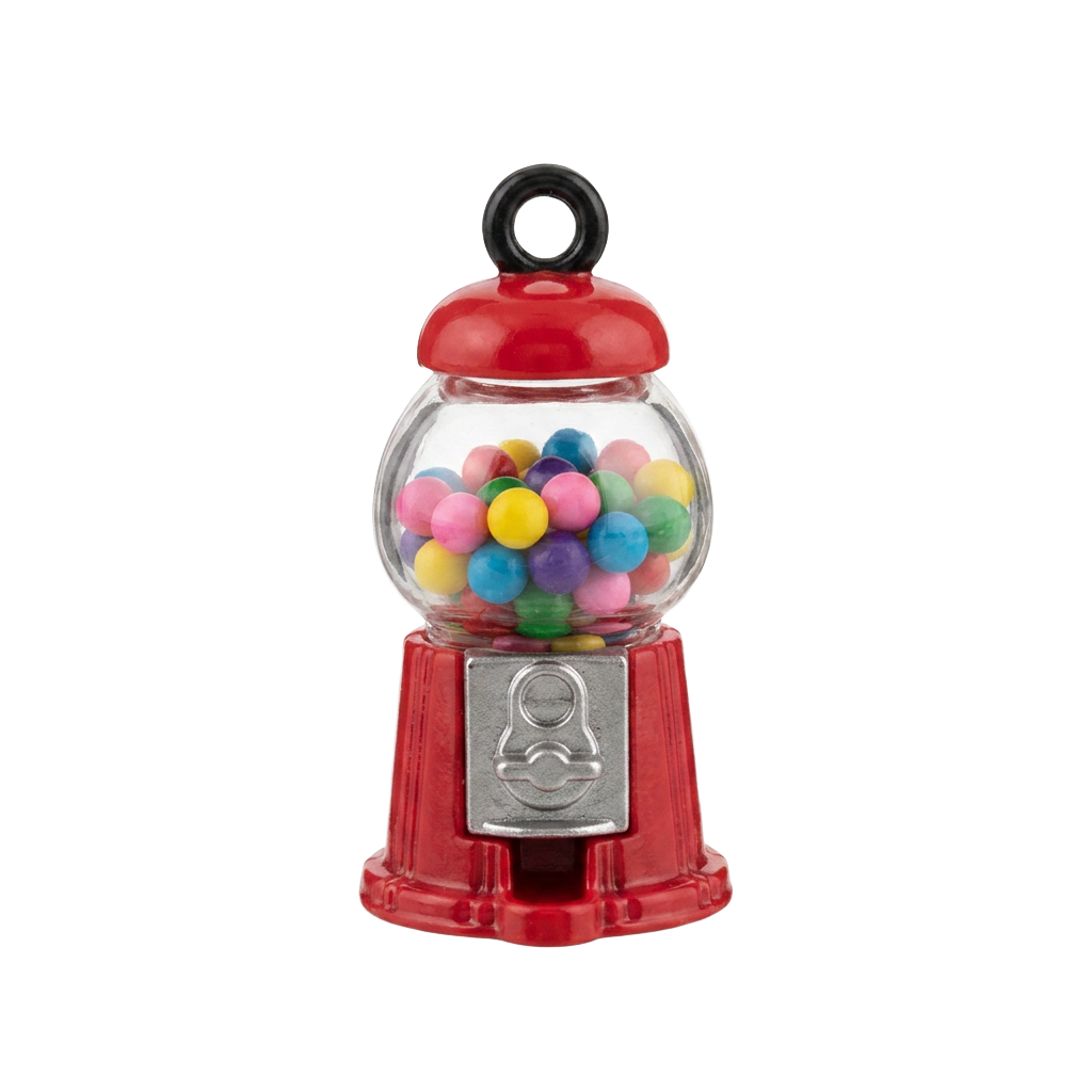 Red Gumball Machine